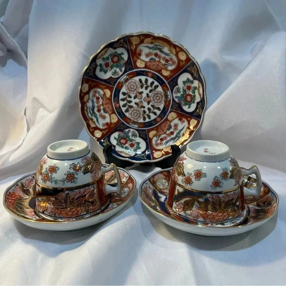 imari Other - Vintage Hand Painted Imari Decorative Tea Set